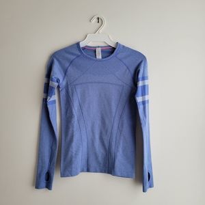 Ivivva Blue Long Sleeve Kids Tee